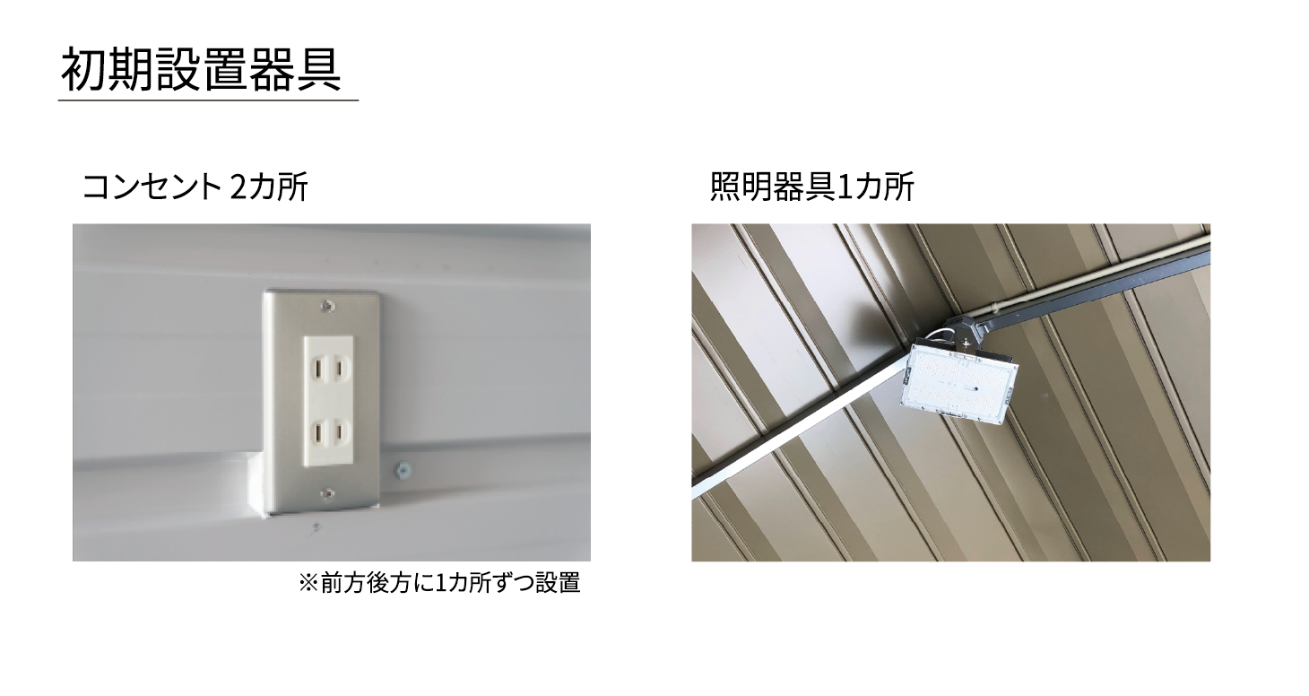 初期設備